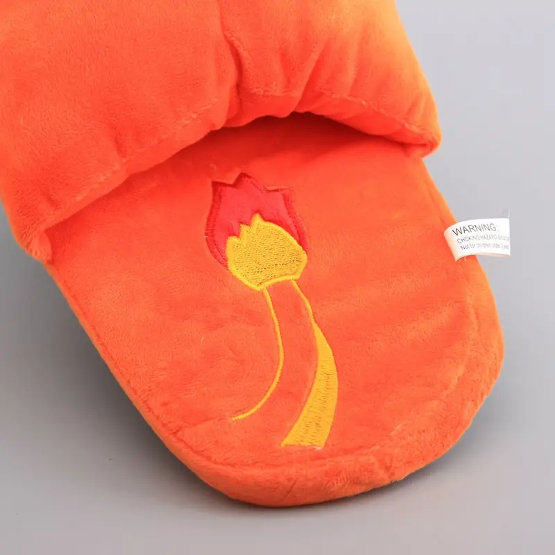 24-х стилях Аниме Пикачу Charmander Косплэй обувь Плюшевые игрушки куклы Домашняя одежда зимние теплые Шлепанцы из хлопчатобумажной ткани для Для женщин детей