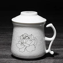 Креативная керамическая чашка, с фильтрами, чашка, ремни, офисные чашки, чайные сервизы, около 340 мл на продажу