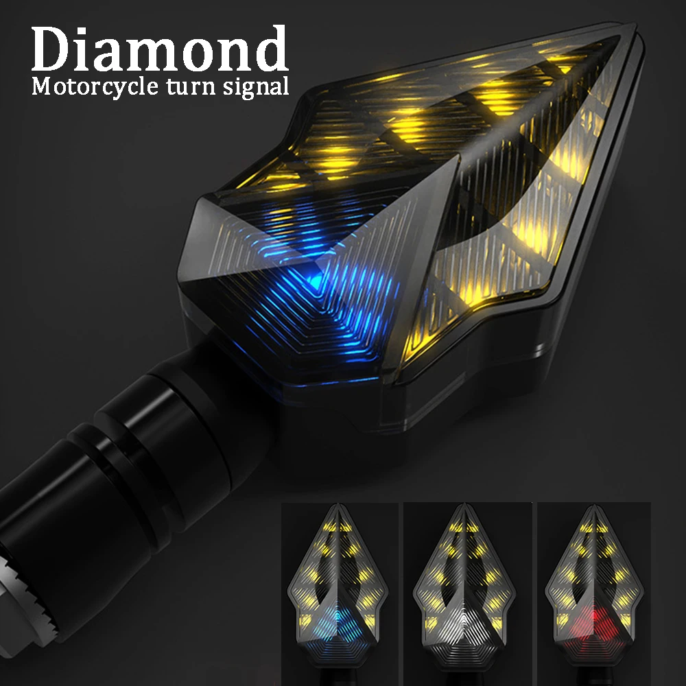12V Universal Motorcycle Turn Signal Light Lamp For SUZUKI gsr 250s bandit 1250s gsf 1250f gn 125 600 gsx-r125 abs etc. |