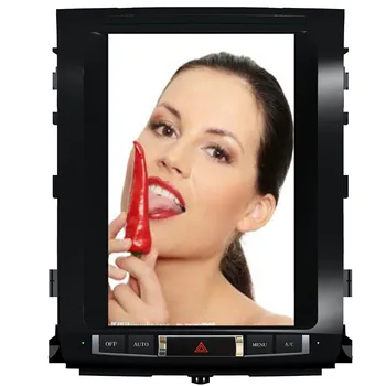 

14" Tesla Style Android 10 Car GPS Navigation DVD Player for Toyota Land Cruiser LC200 2008-2015 With Factory Navigation 2 Din
