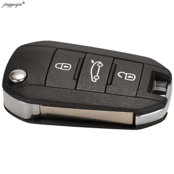 Jinyuqin 3 pulsanti chiave a distanza per auto per Citroen C4 Cactus 2014 Hella 434MHz FSK ID46 PCF7941 HU83 lama non tagliata 2 Jinyuqin 3 pulsanti chiave a distanza per auto per Citroen C4 Cactus 2014 Hella 434MHz FSK ID46 PCF7941 HU83 lama non tagliata - Jinyuqin 3 pulsanti chiave a distanza per auto per Citroen C4 Cactus 2014 Hella 434MHz