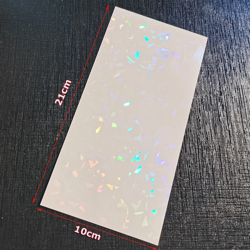 Holographic Lamination Sheets  Glass Photo Holographic Film - 50 Sheets  Glass - Aliexpress