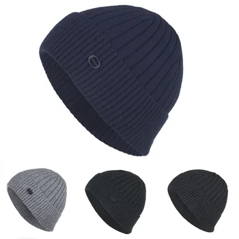 

2019 Unisex Outdoor Windproof Warm Warp Knitted Hat Hood Warm Skull Knit Hat Cap Lady Skullies Bonnet beanie Hat Gorro 2019 NEW