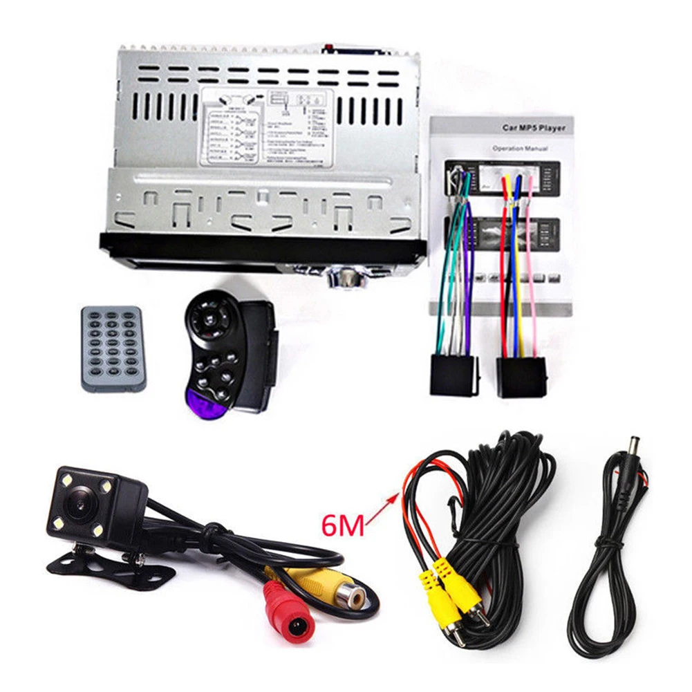 4022D аудио FM Bluetooth 4,1 дюймов экран автомобиля радио Универсальный USB Aux Мультимедиа Видео Стерео MP5 плеер TF прочный