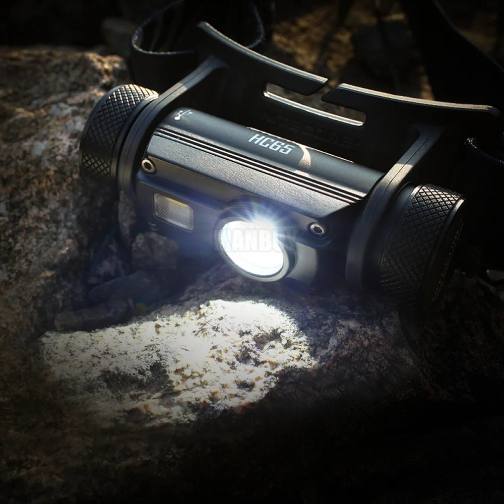 Распродажа NITECORE HC65 налобный фонарь CREE XM L2 U2 1000Lumes перезаряжаемая фара