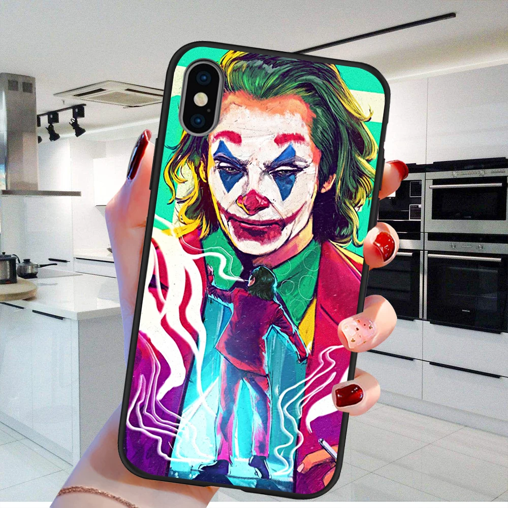 Joker DC boy силиконовый мягкий чехол для iPhone X, XR, XS, 11 Pro Max 5, 5S, SE, 6, 6 S, 7, 8 Plus, Oneplus, 5 T, Pro, 6 T, чехол для телефона