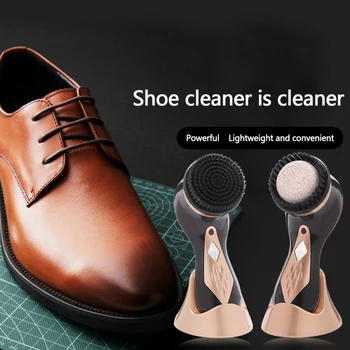

Electric Shoe Polisher Handheld Shoe Polisher Portable Shoe Washer Leather Shoe Polisher Handheld Automatic Shoe Brush