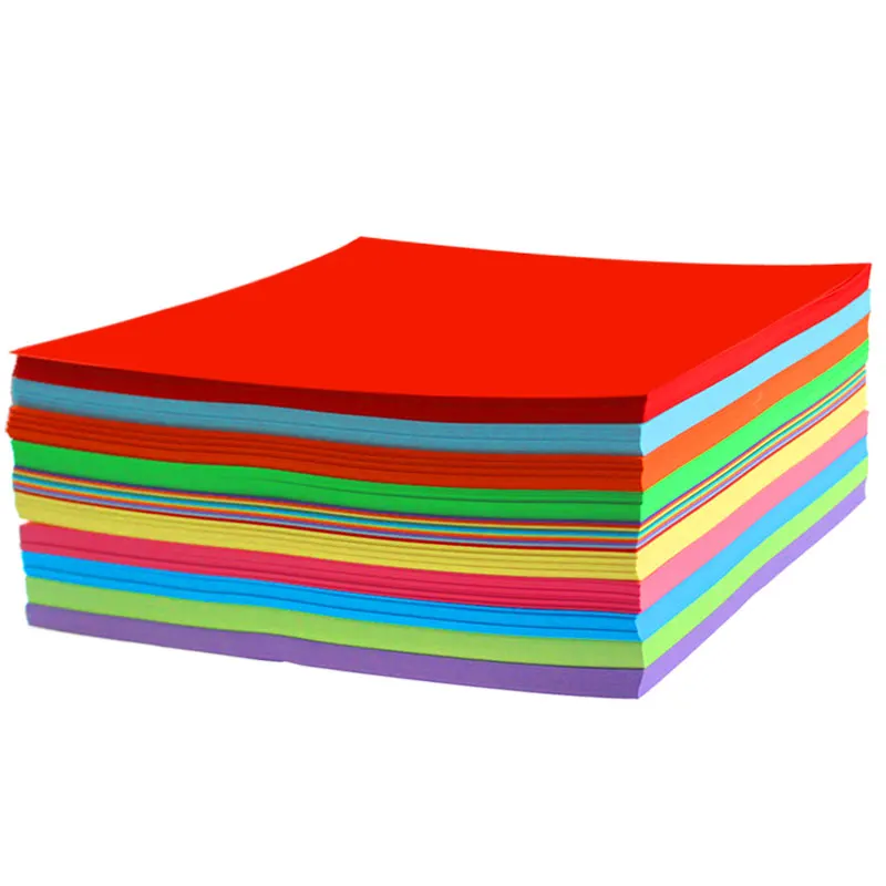 20 sheets of A4 double-sided 80g color copy paper printing paper DIY handmade origami colored children's handmade