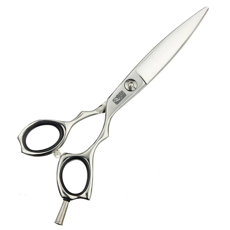

Cold Month Top Grade 440C Profession Hairdressing Scissors V Sawteeth Hairdressing Scissors Willow Shear Slide Cut Straight Snip