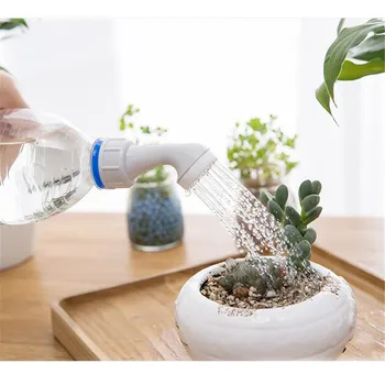 

2 In 1 Gardening Sprinkler Watering Can Nozzle For Bottle Plastic Sprinkler Irrigation Shower Head Indoor Waterers Garden Tool