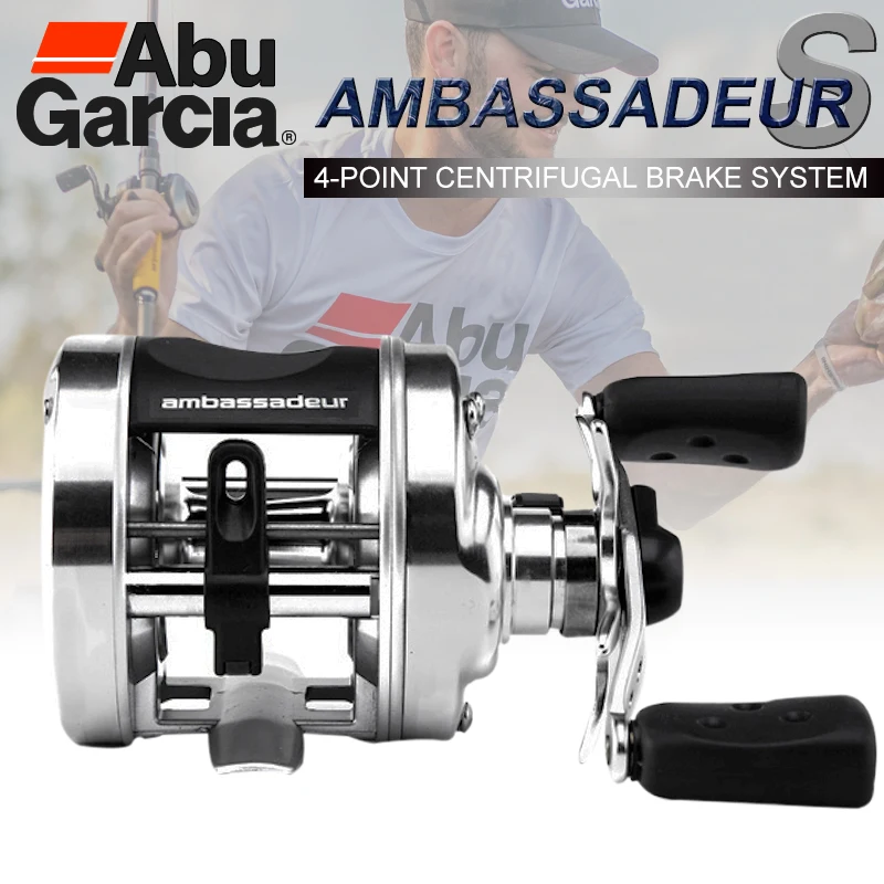 Abu Garcia AMBASSADEUR S fishing reel 5500/5501 Cast Drum Wheels 2Gear  Ratio 5.1:1 Max Drag 5kg Fishing Wheels full metal Coils - AliExpress