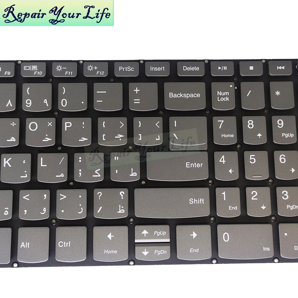 Teclado Retroiluminado para Lenovo Ideapad 720s15isk 720s-15ikb V330-15ikb 15isk S340-15api 15ikil 15iml Pc5cb - Imagem 6