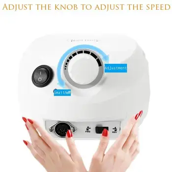 

Professional Nail Manicure Machine Nail Polishing Kit Nail Manicure Sander Manicure Electric Pedicure Nail Art Tool