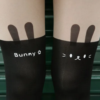 Kids socks kids pantyhose cotton knee socks Girl Tights Bear Cat Cute bow girl tight Stockings Danganronpa lolita accessories kawaii socks stockings knee high socks
