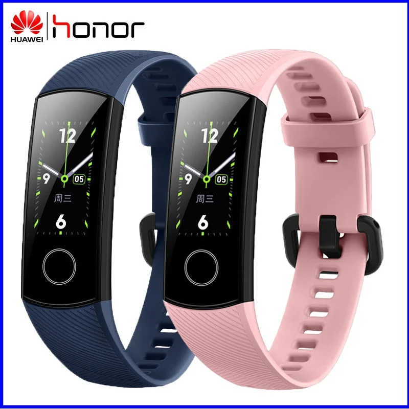 Оригинальный Смарт браслет Huawei Honor Band 4 с сенсорным экраном 0 95 дюйма часы для