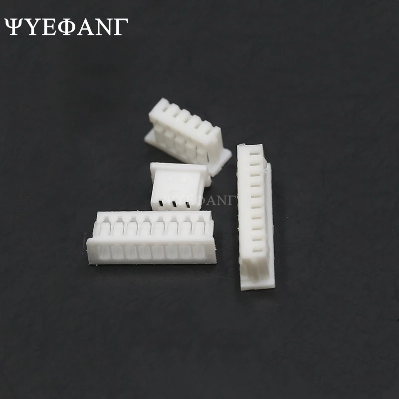 

50Pcs/Lot JST 1.25mm Pitch Plastic Housing Female Connectors 2P/3P/4P/5P/6P/7P/8P/9P/10P Housing Case 1.25mm Connector