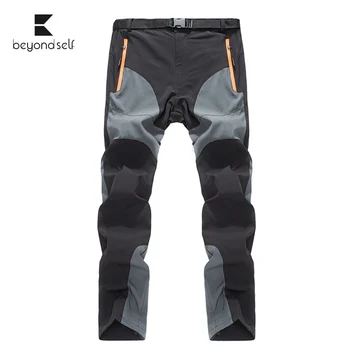 

New Quick Dry Hiking Pants Outdoor Men Thin Running Riding Pants Breathable Waterproof Windproof Spring Summer Equipment 8909