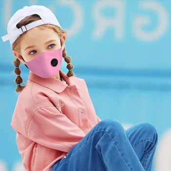 

Kids Boys Girls Washable Reusable Cotton Face Mask PM2.5 Filter Children Mouth Masks Dustproof Windproof Mask Mascarillas