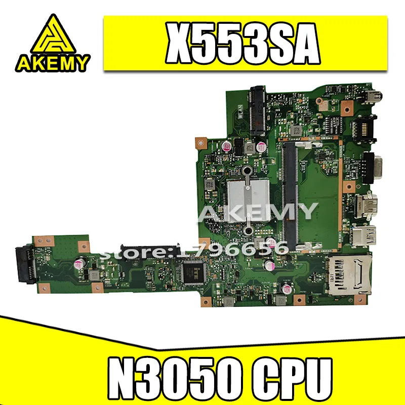 X553SA материнская плата для ноутбука N3050 CPU REV: 2 0 For Asus тестовая Материнская Тест 100%