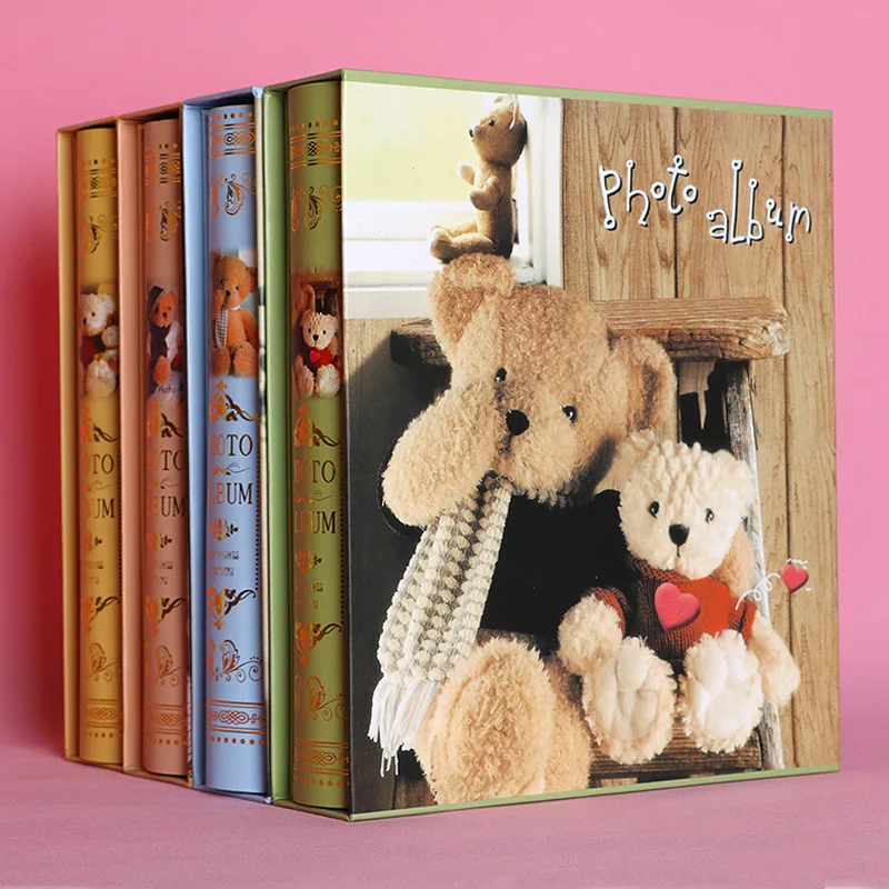 

200 Pockets 6 inch Photo Album Picture Storage Scrapbooking Picture Case Photo Album Frame For Family Kids Gift