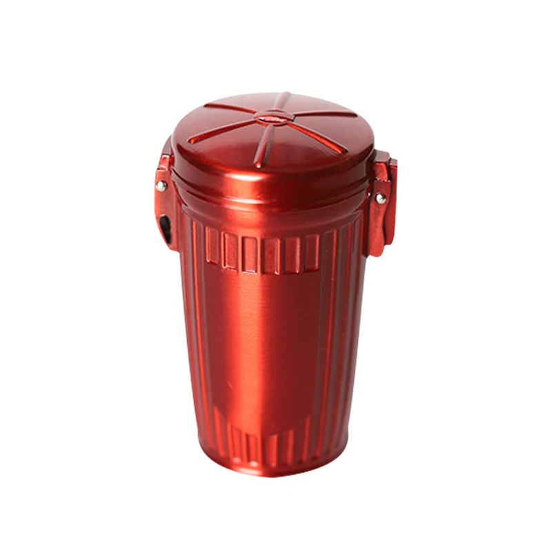 Portable Ashtray Trash Can Ash Box for Travel Outdoor