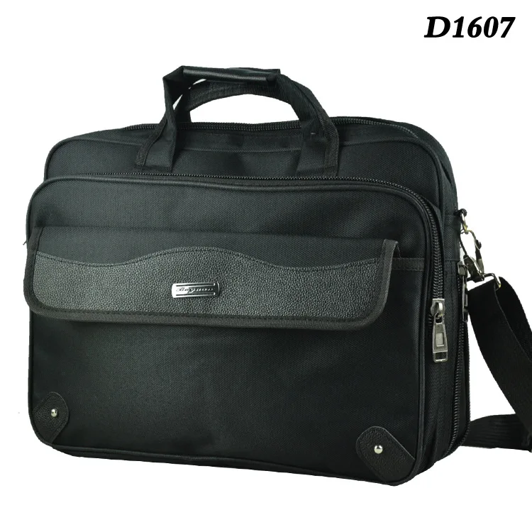 

[Factory Price] Business Canvas Men's Bag Hand Bag Large Capacity Shoulder Business Package D1607