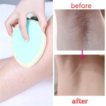 

1PCS Magic Painless 1 Shapes Women Men Hair Removal Sponge Soft Cute Depilation Tools Skin Care Sponges Beauty Ladies Lovely