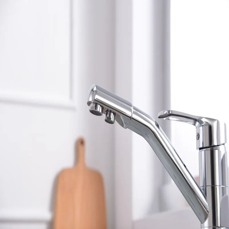 

Chrome Tall Basin Sink Faucet Slim Bathroom Washbasin Water Mixer Tap Hot Cold Water Basin Crane Tap Bathroom Tap
