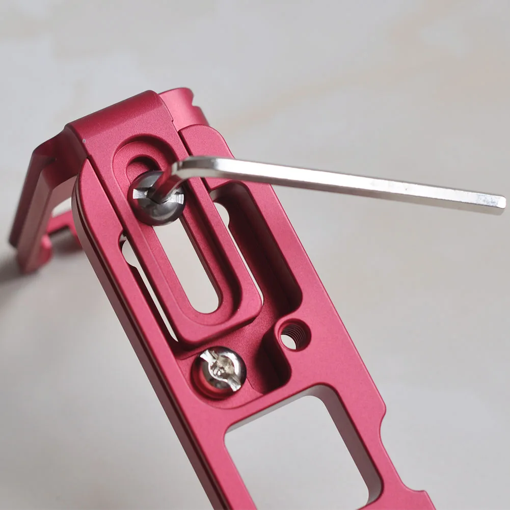 Pull-out Type Handheld Bracket Accessories Parts Quick Release Plate Holder Camera Hand Grip L Shape Mini For Sony A9 A7R3 M3