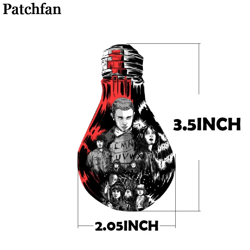 3 шт. Patchfan Stanger things DIY косплей письмо классный модный временный боди-арт наклейка переводная татуировка мужской макияж A2259