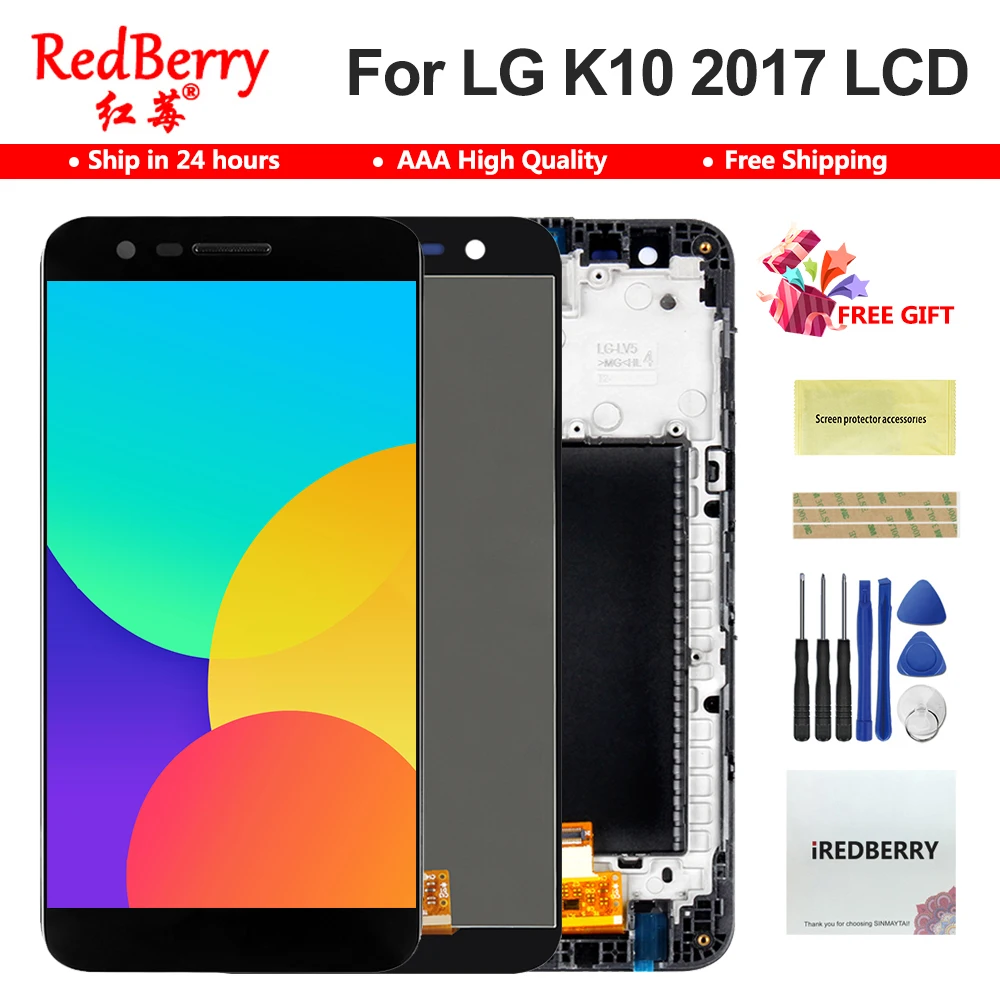 100% протестированный 5 3 &quotK20 Plus дисплей для LG K10 2017 ЖК-дисплей с сенсорным экраном