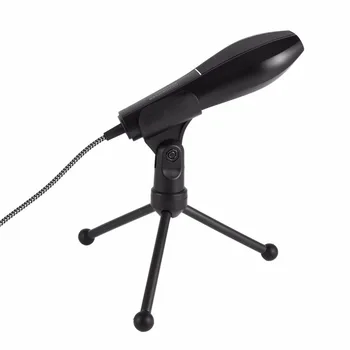 

Omnidirectional USB Condenser Microphone Studio Broadcasting Computer Recording Microphone for Gaming Singing