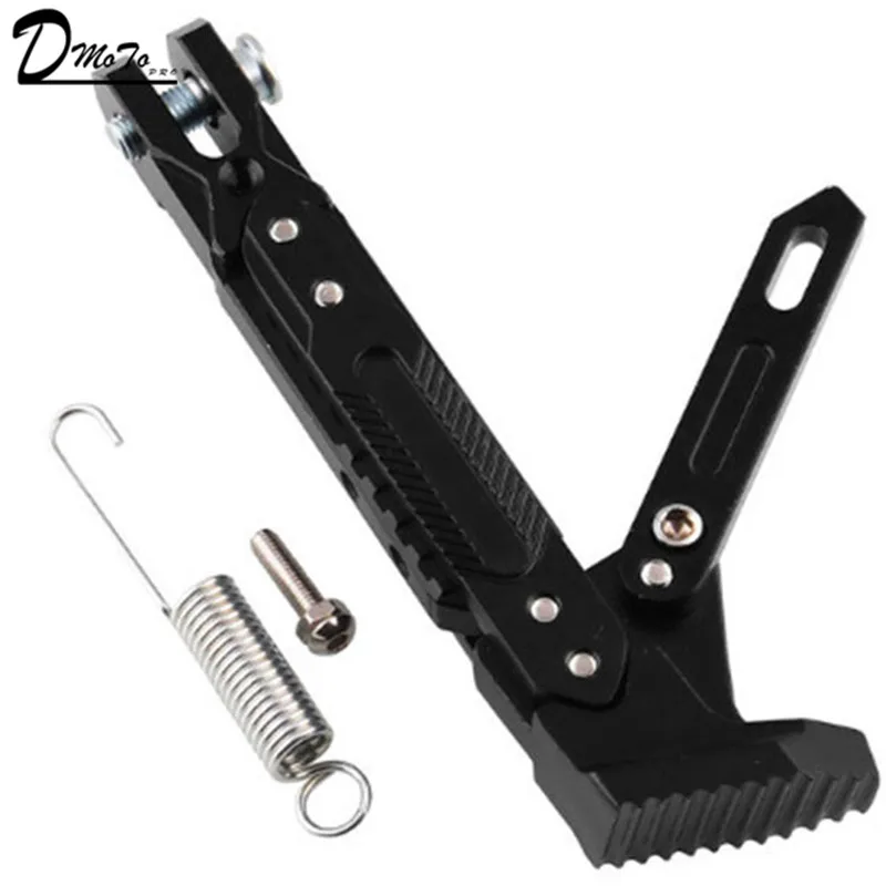 Мотоцикл Kick stand Kick Side Stand Мотоцикл Скутер уличный стандарт для мотоцикла - Цвет: Black