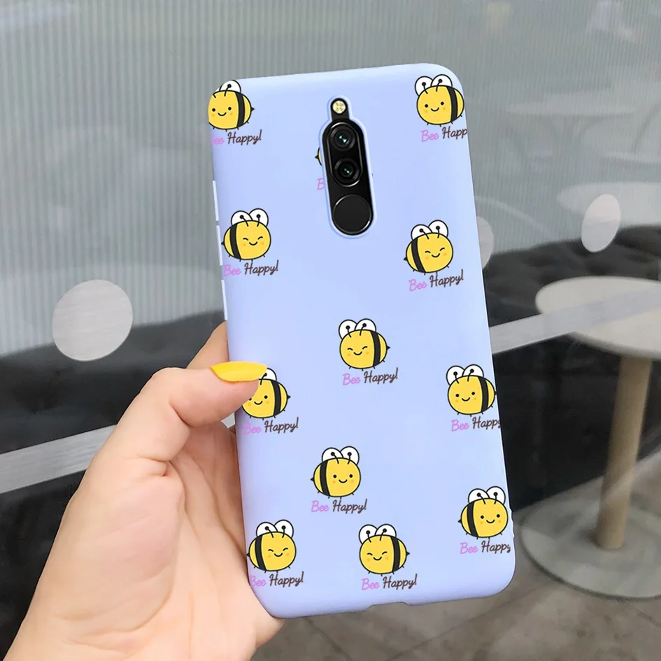 xiaomi leather case card Ốp Lưng Silicon Dẻo Cho Xiaomi Redmi 8 Bao Mềm TPU Cặp Đôi Tình Nhân Cát In Bao Da Cho Xiaomi Redmi 8 Điện Thoại Ốp Lưng Redmi 8 coque Funda leather case for xiaomi