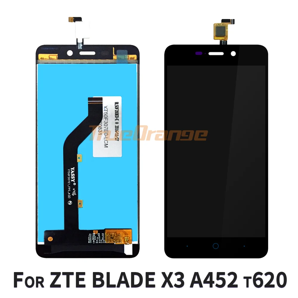 ЖК дисплей и сенсорный экран для ZTE BLADE X3 A452 t620 дигитайзер в сборе замены телефона