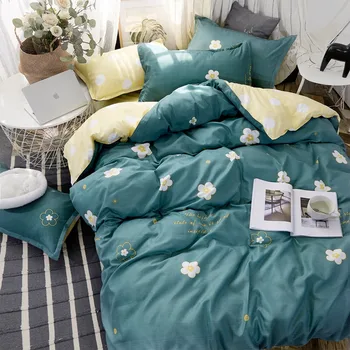 

Four-Piece Bedding Kit Bed Sheet Quilt Cover Three-Piece Bedding Quilt Single-Style Persistent