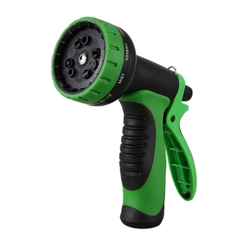 

Garden Hose Nozzle 10 Patterns High Pressure Hose Nozzle-Best for Outdoor Watering Plants, Lawns-Car Wash and Pet Shower