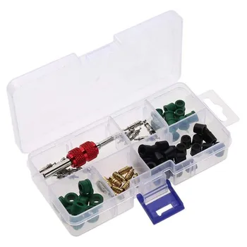 

71 pcs/Set A/C Rubber Gasket AC Valve Core Remover Tool Assortment Kit