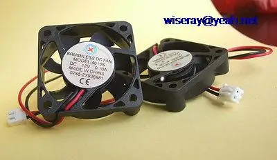 DHL/EMS 100 шт. 2pin DC 12 В вентиляторы 40x40x10 мм Бесщеточный Охлаждающий 7 лезвий 12 В DC вентилятор 4010-A8
