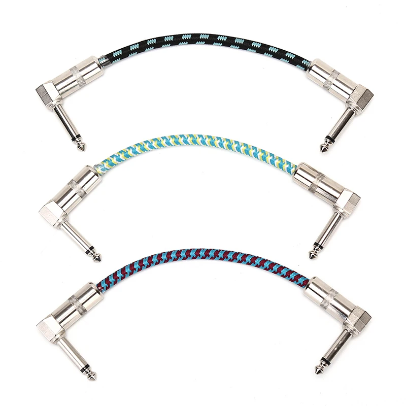 

Electric Guitar Effect Pedal Patch Connect Cable Wire Bass Cord Audio AMP String Adapter Instrument 21.5cm x 4.7cm x 4.1cm