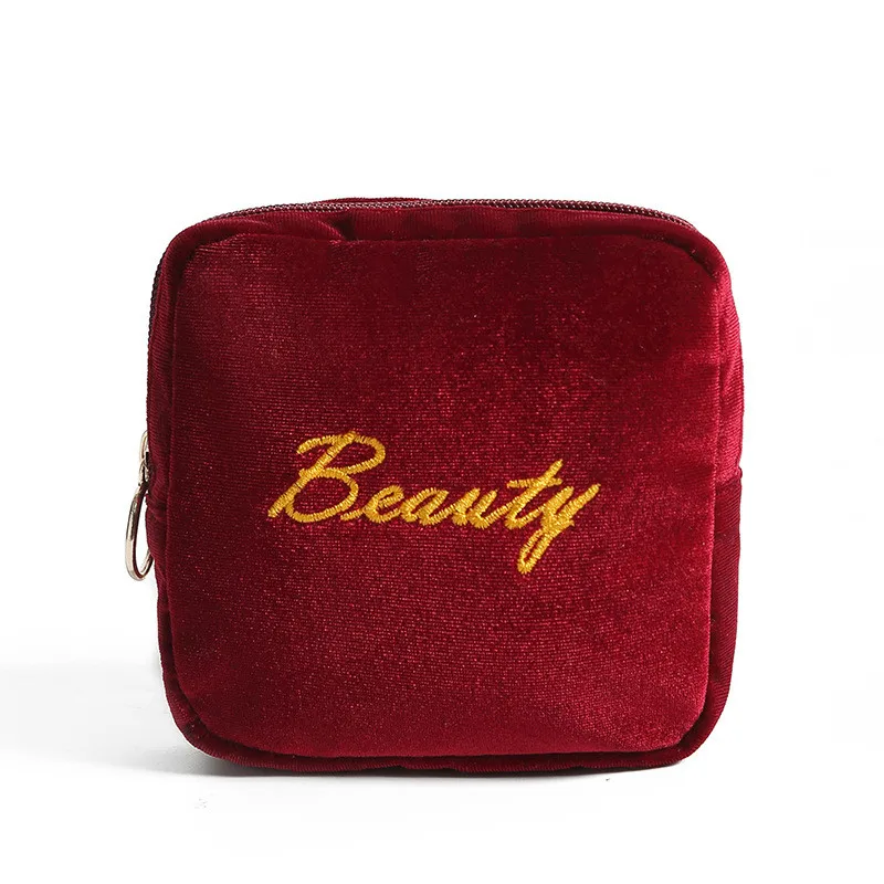 BalleenShiny, Женская косметическая сумка парусина, сумка для хранения, сумка для кредитных карт, тампон, кошелек, органайзер, женская гигиеническая салфетка, сумки - Цвет: F