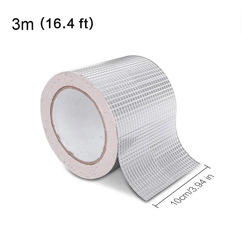 Водонепроницаемая лента из алюминиевой фольги клейкая самоклеящаяся для