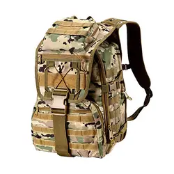 Открытый камуфляжный рюкзак для мужчин и женщин Кемпинг Многофункциональный коммандер пакет армейские вентиляторы тактическая