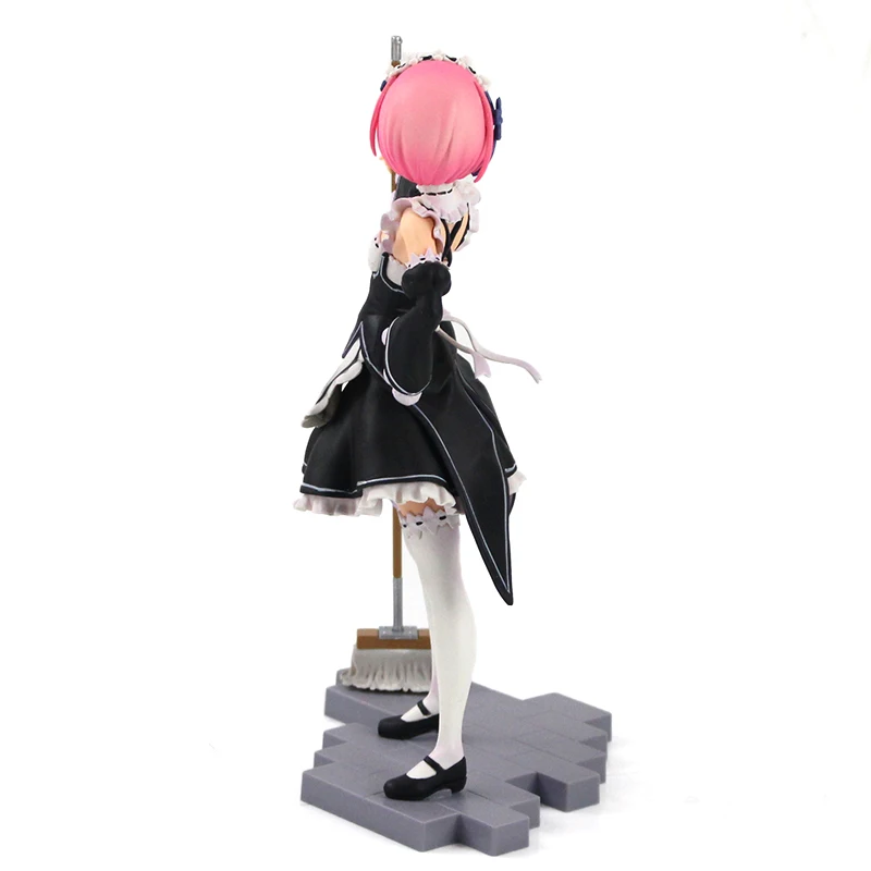 22 см Re жизнь в другом мире от нулевого ПВХ Фигурки Rem Ram игрушки подарок на день рождения для детей