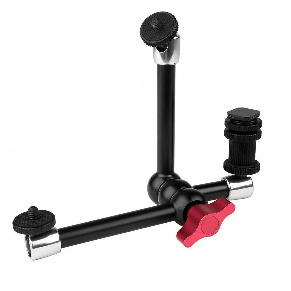 Super Clamp 11 inches Adjustable Magic Articulated Arm for Mounting HDMI Monitor LED Light LCD Video Camera Flash Camera DSLR