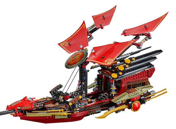 70738 06020 строительные блоки рисунок Final Flight of Desting's игрушки bounty