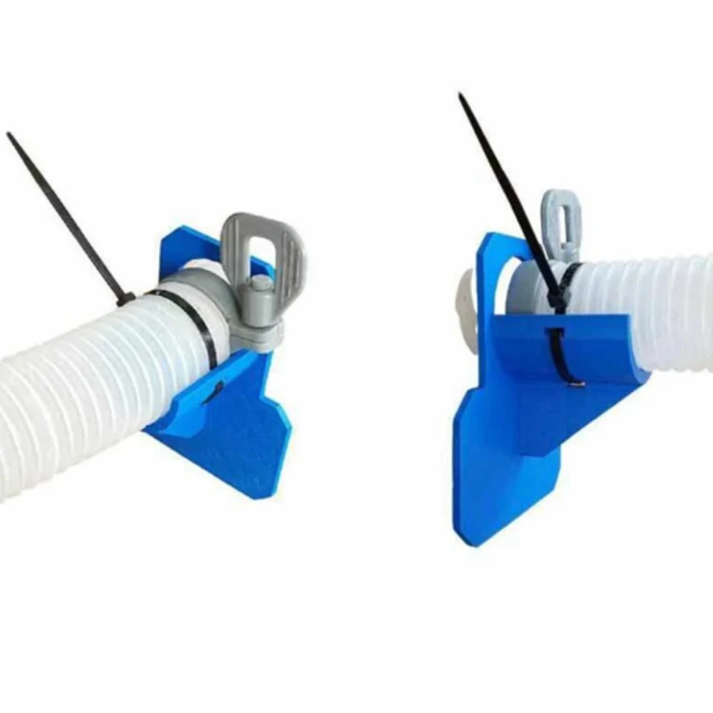 

Swimming Pool Pipe Holder Mount Supports Pipes 30-38mm Fits 32mm 38mm Hose Outlet with Cable Tie