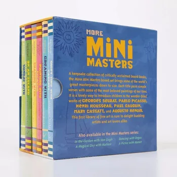 

Little Masters Of The Art Package 6 Volumes Of Exquisite Cardboard Boxed Art Enlightenment Picture Book English Original