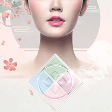 Пудра для макияжа, 4 сетки, стойкая, контроль жирности, водостойкая, осветляющая, отбеливающая, консилер, пудра для лица