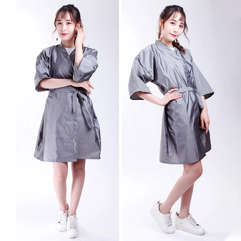 1 Pcs Hairdressing Bathrobe Hair Dye Haircut Overalls Salon Hairdresser Overalls Clothing Beauty Salon SPA Guest Gown